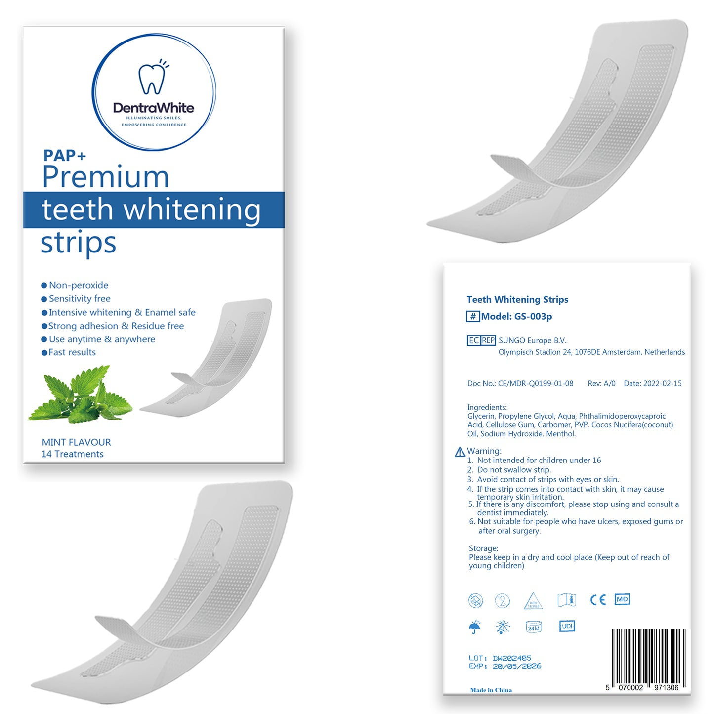 Teeth Whitening Strips - 28 treatments